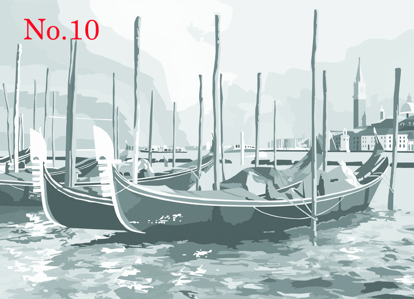 30x40cm Great for students or kids crafts and all decorative painting purposes canvas panel board for oil and acrylic: No.10  1pc