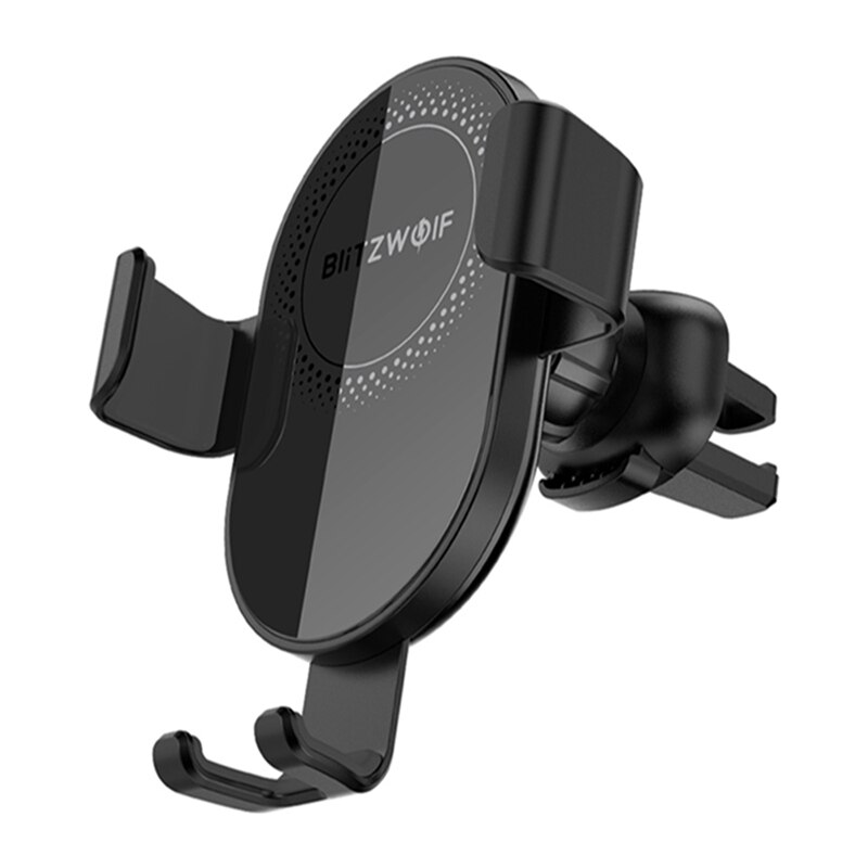 BlitzWolf BW CW1 10W 7.5W 5W 360 ° di Rotazione Qi Wireless Caricabatteria Da Auto Supporto Del Supporto Del Telefono per il iPhone 11 Pro X per Samsung S10 per Huawei