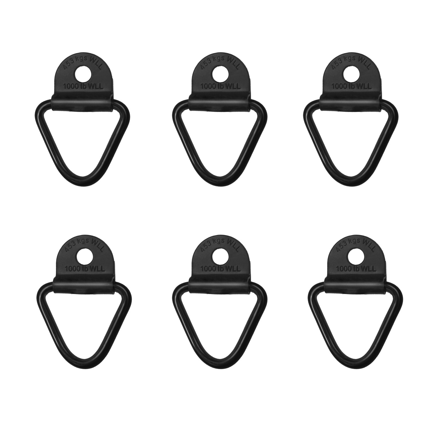 Cargo Tie-Down Anchors V-Ring Trailer Anchor Replacement for truck bed and back door freight car trailers 10-Pack,8-Pack,4-Pack: 6 Pack