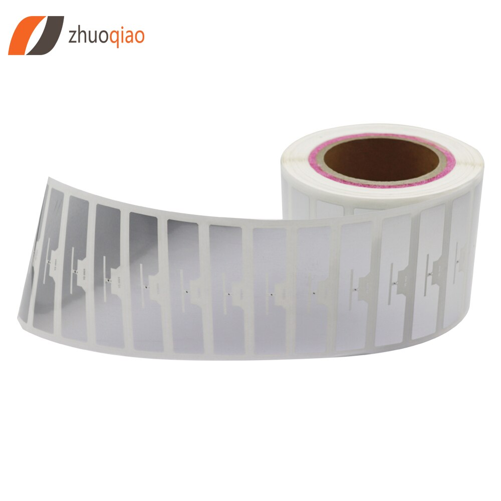 Njzq 50Pcs Epc Gen2 ISO18000-6C Wit 840-960Mhz Uhf Alien H3 Rfid Tag