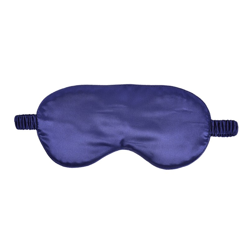 1pc slaapmaskers, natuurlijk slaapmasker, oogmasker, ooglapje: Marineblauw