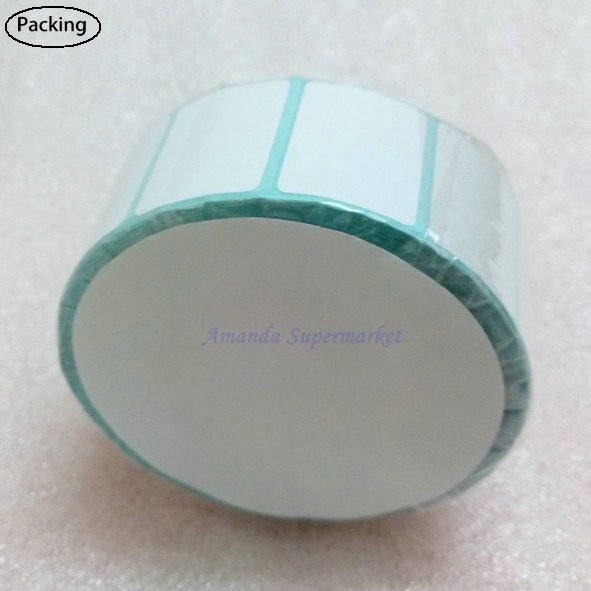 Label Sticker 60*30 mm 800 Pcs/Roll Thermal Label Sticker For Carton Logistics Label Direct Print