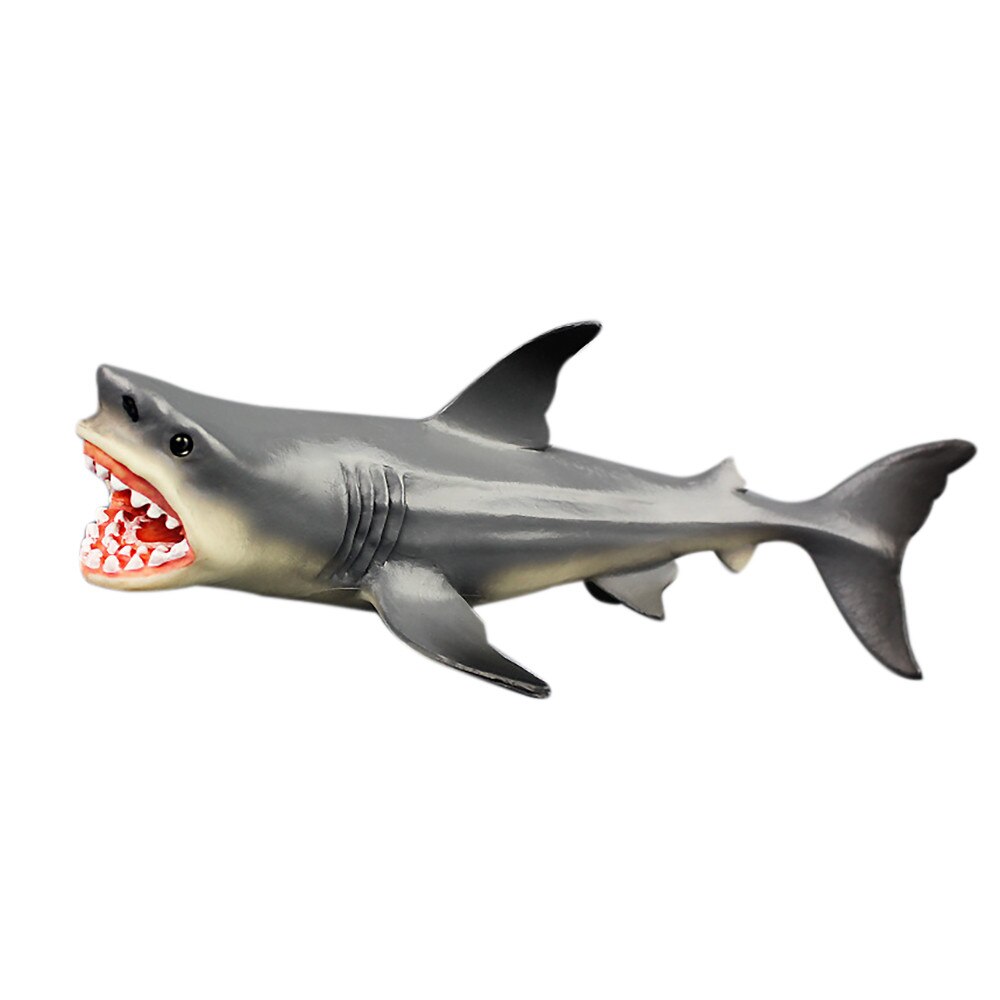 Megalodon förhistorisk haj hav utbildning djurfigur modell för barn unisex barn julleksak navidad
