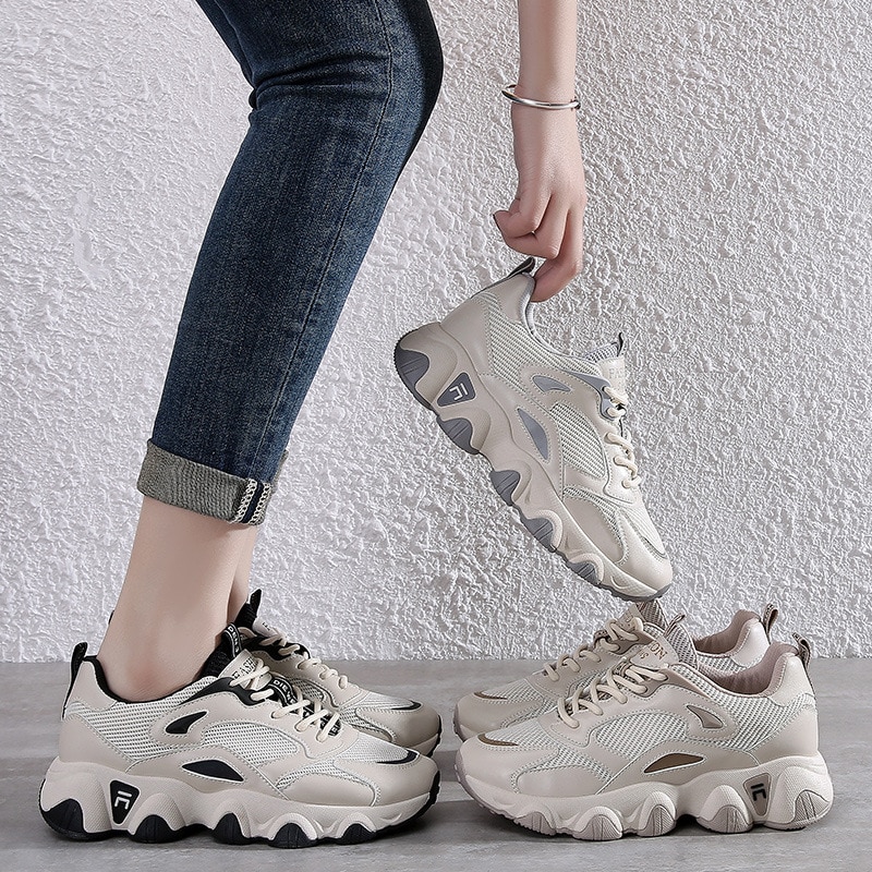 Spring thick soled women's shoes Korean casual shoes