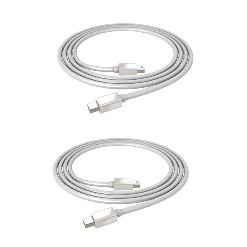 Dp male-to-male cable, plug-in resistor, oxidation-resistant, long-life thunderbolt cable for laptops and computers: Default Title