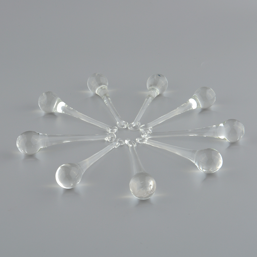 10x Kroonluchter Verlichting Licht Hanger Crystal Clear Glas Prisma Thuis