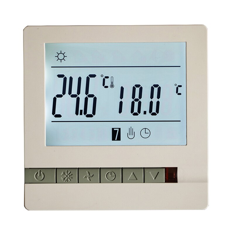 Digital Floor Heating Thermostat AC220V 16A Room Warm Temperature Controller