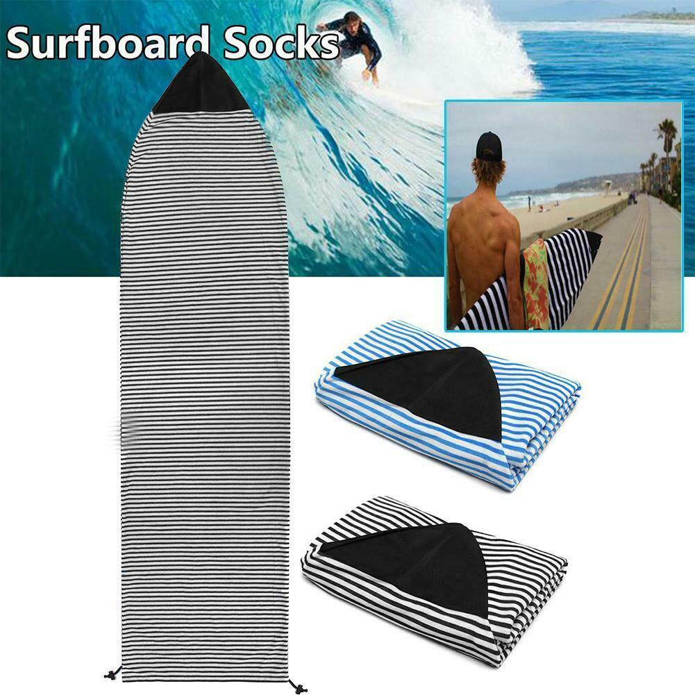 Shortboard Surfboard Cover Stretch Drawstring Protective Bag Soft Quick Dry Storage Surfing Lightweight Accessories Anti Scratch