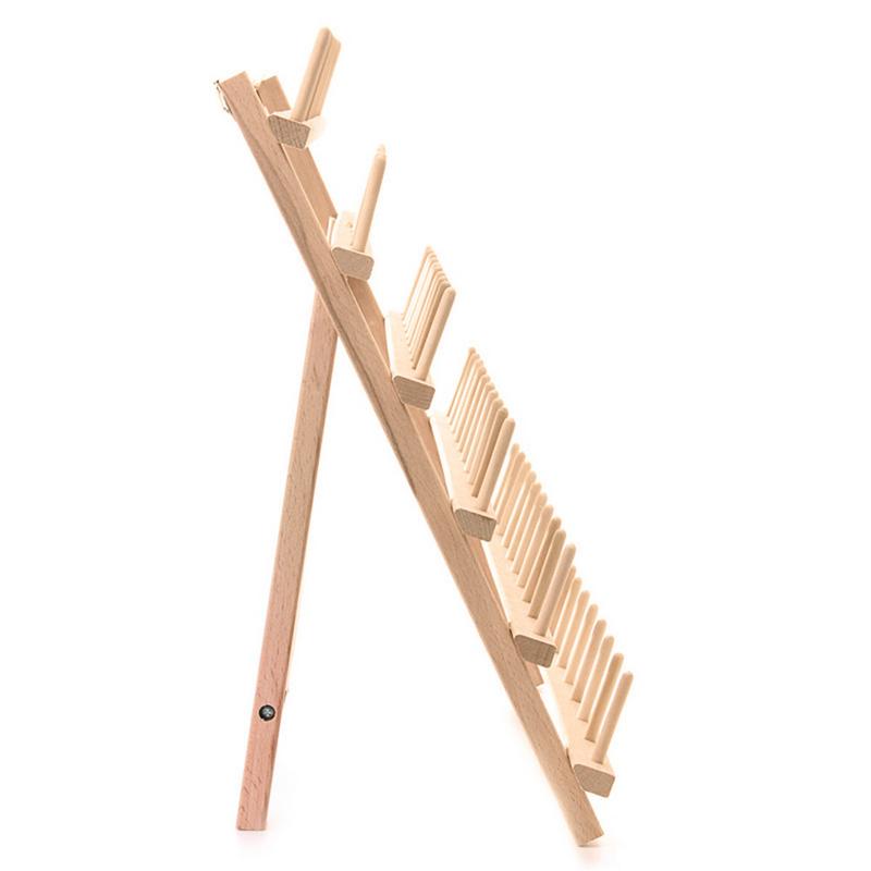 60 Axis Wood Thread Rack Spool Sewing Organizer 40*32CM Wood Tailor Rack Premium Beechwood Thread Rack Spool Storage Rack