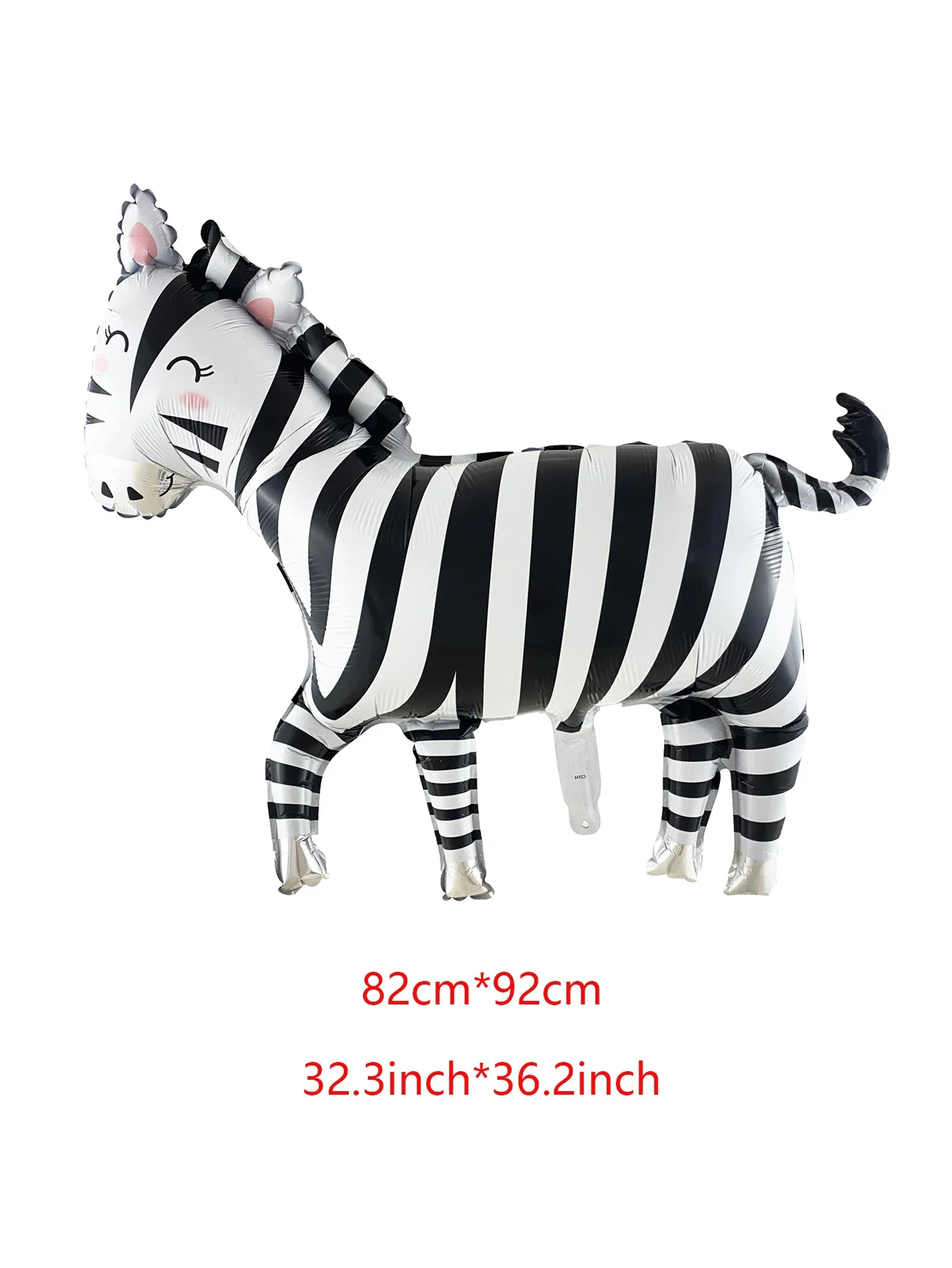 Globos de aluminio de animales grandes, mono, León, cebra, elefante, jirafa, cocodrilo, decoraciones para de cumpleaños y Día de los niños: Verde claro