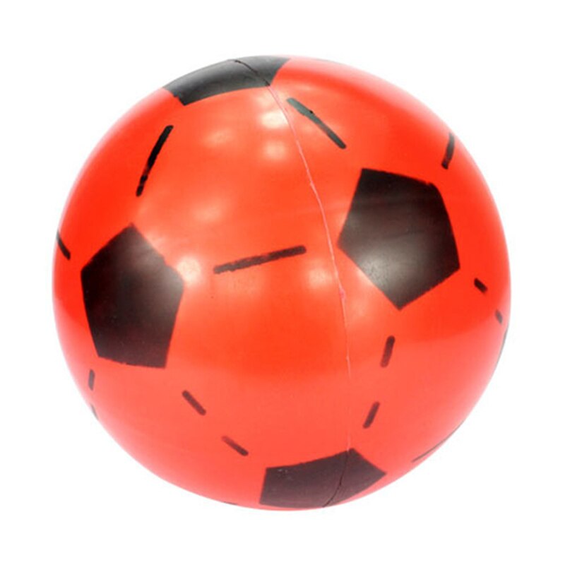 Tilfældig farve 16cm 20cm børn fodboldbold træning af børn oppustelige pvc fodbold elastiske bolde sport legetøj indendørs sportsudstyr