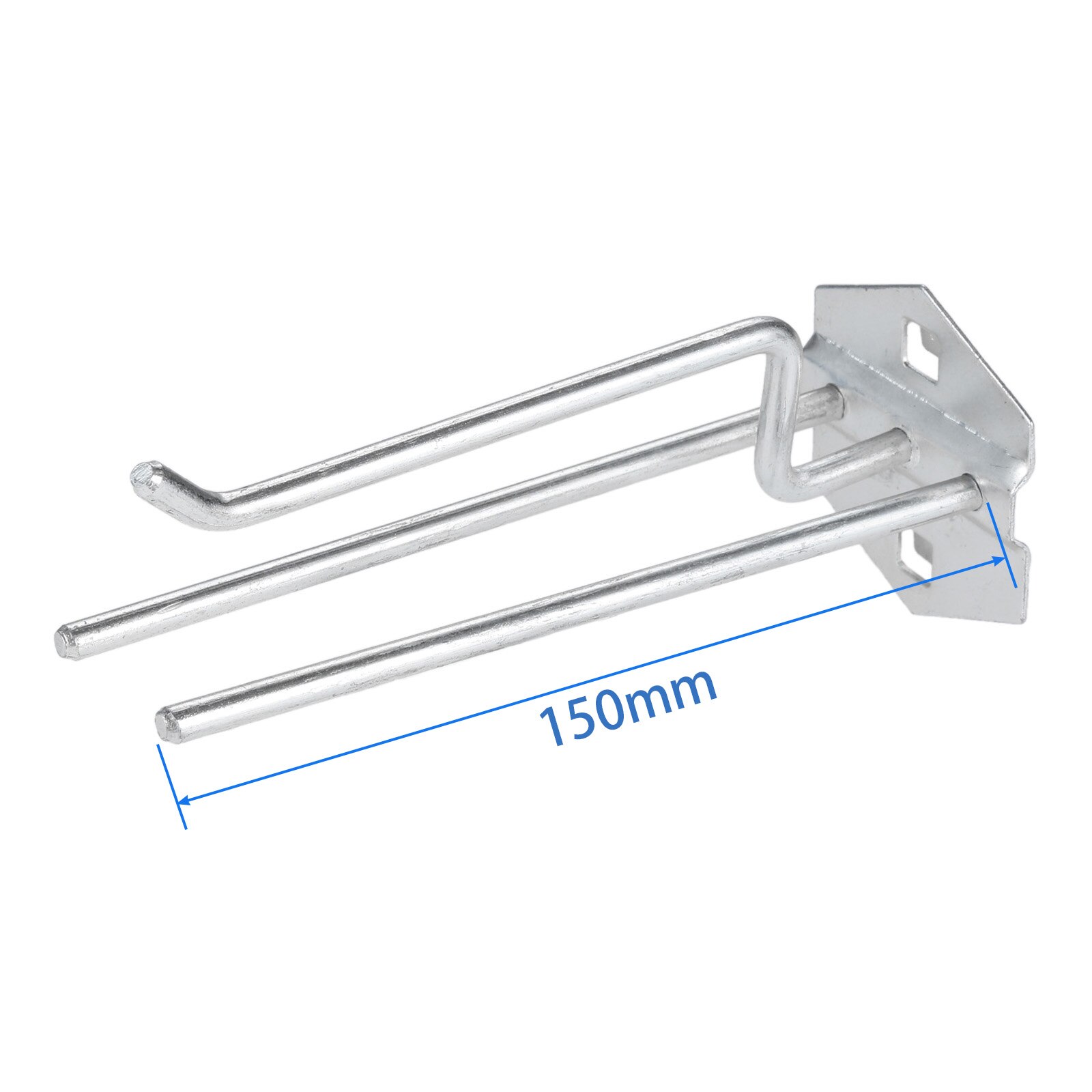 Dreld Muur Gemonteerde Gat Boord Haak Hardware Tool Magazijnstelling Hanger Haak Tuin Badkamer Organizer Haken Keuken Opslag Gereedschap: 19