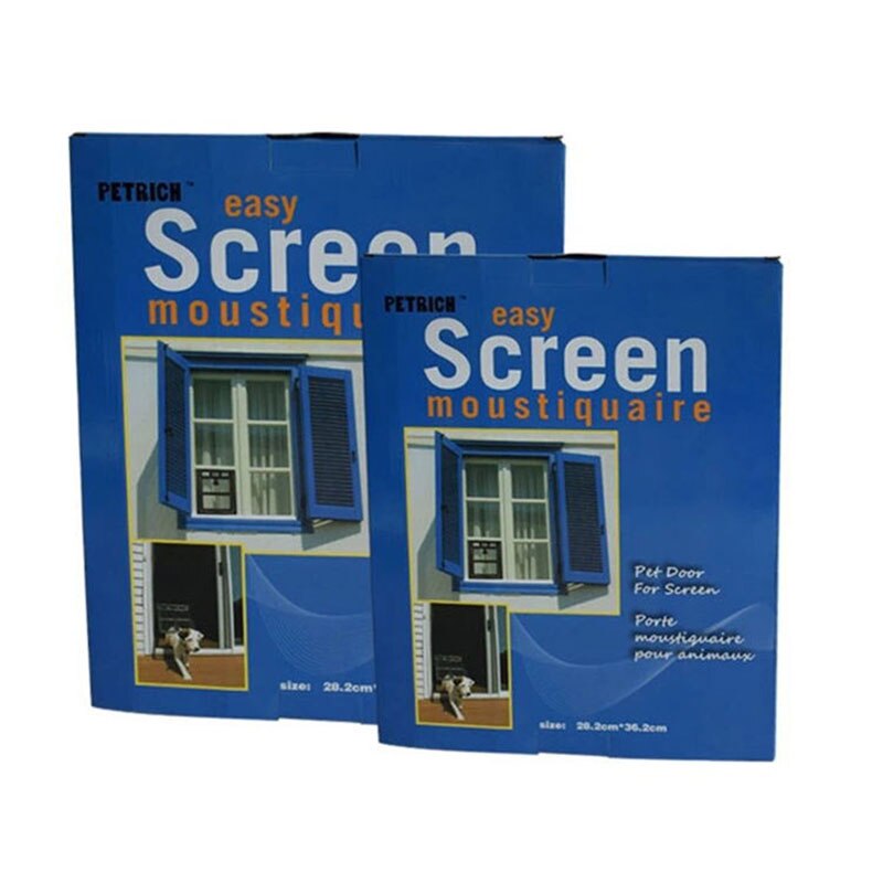 Magnet Lockable Plastic Pet Dog/Cat Door Pet Screen Door Hole Pet Door For Medium and Large Dog Security Flap Gates Pet Tunnel