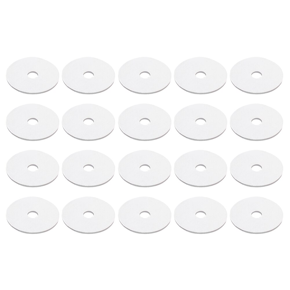 20 Pcs Presta Ventiel Sticker Mtb Fiets Franse Presta Ventiel Sticker Velg Bescherming Gas Air Nozzle Lijm Pad Tube band Pakking: Default Title