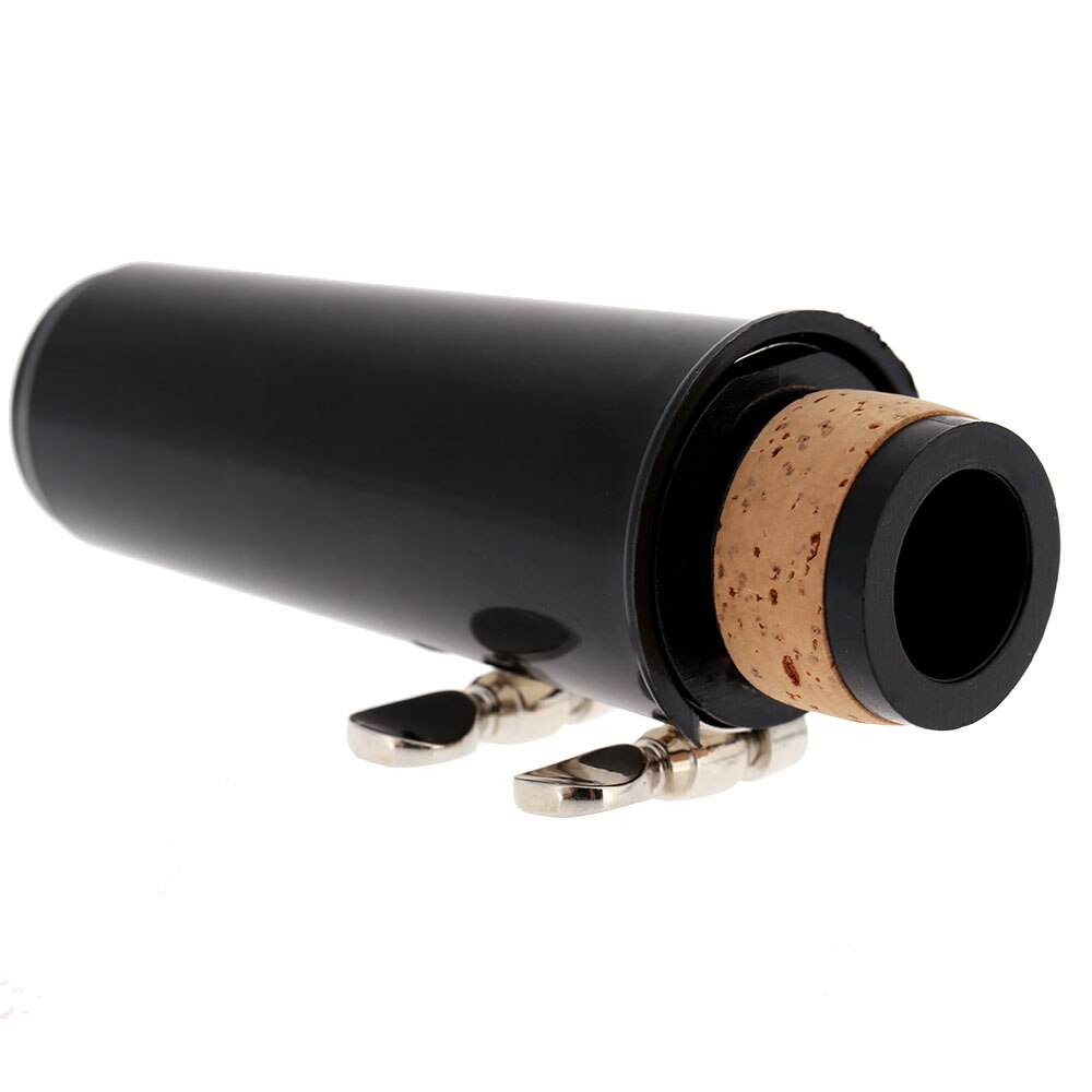 Professionele Klarinet Mondstuk Plastic met Cap Metalen Gesp Riet Klarinet Onderdelen & Accessoires