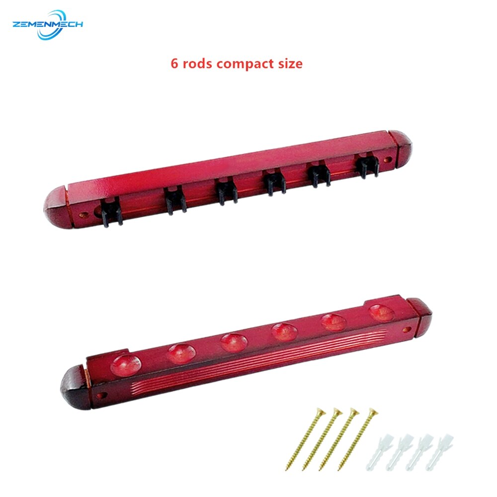 Wooden Vertical 6 Rods Rack Fishing Pole Holder Display Racks Fixing Wall Mounted Collection Storage Stand For Fishing Rod Kiln