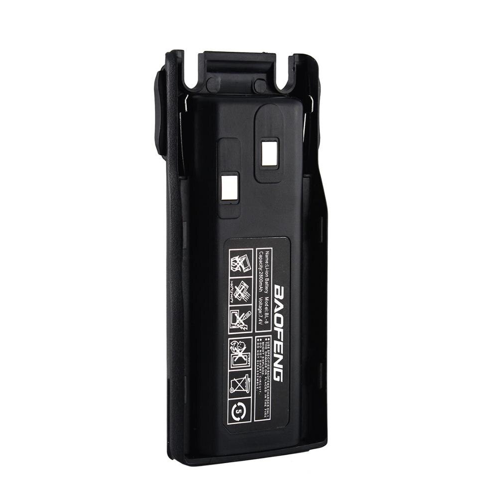 Baofeng BL-8 2800 mAh 7.4 V Li-Ion Batterij voor UV-82 UV-8D UV-89 UV-8 Twee Manier Radio Transceiver RU US: Default Title