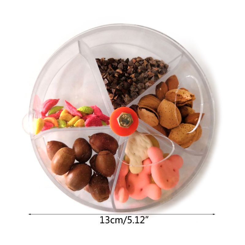 Papegaai Foerageren Speelgoed Apparaat Vogel Bite Speelgoed Wiel Vorm Draaibare Vogels Puzzel Voeden Voedsel Doos