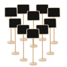 Mini Kleine Houten Krijt Schoolbord Wedding Keuken Restaurant Borden Krijtbord Schrijven Opmerking Bericht Verf Boord Wedding Decor