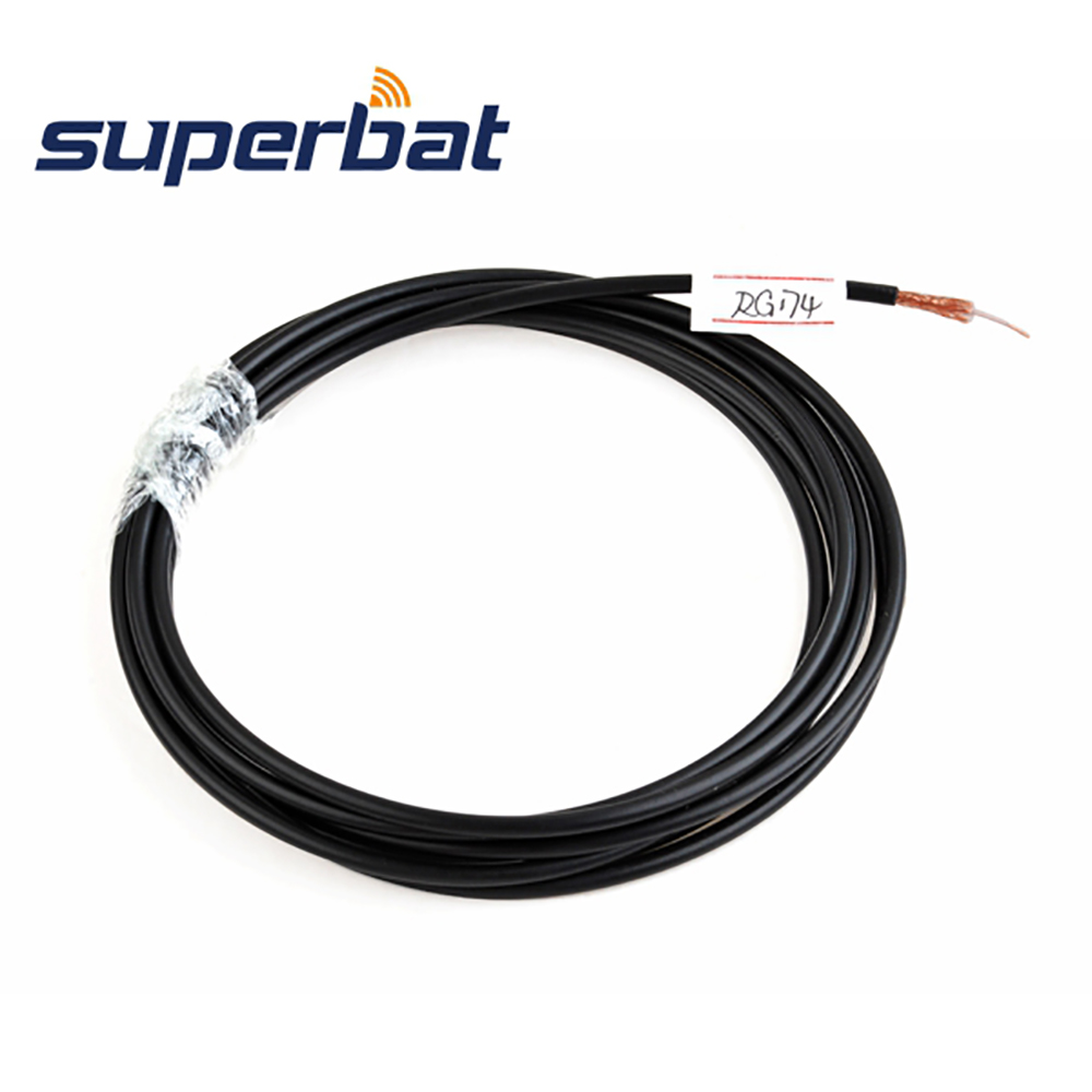 Superbat 30M Rf Coaxiale Kabel Adapter Connector Coax Kabel M17/119-RG174
