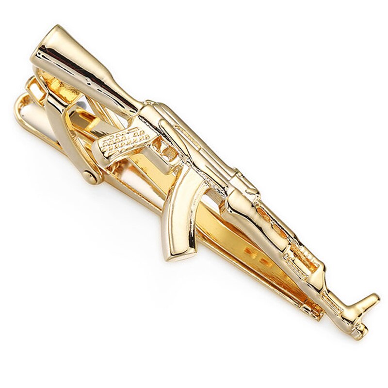 brass style airplane boat gold silvery tie clip men's business wedding tie clip: 23