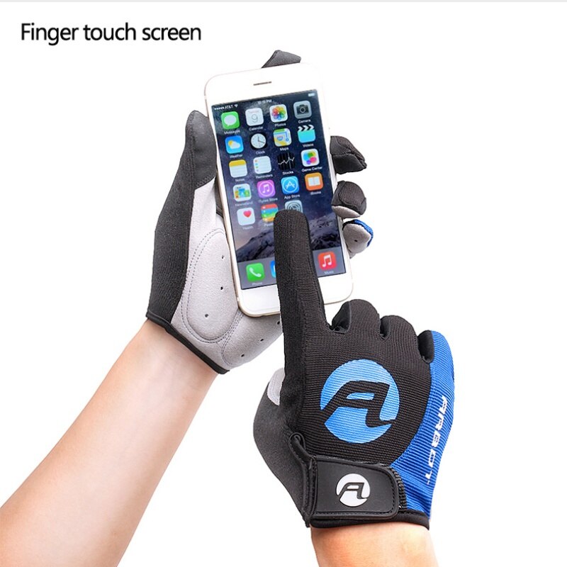 1 paar Winddicht Fietsen Handschoenen Touch Screen Rijden MTB Fiets Handschoen Anti-slipThermal Warm Motorhandschoenen Winter Herfst