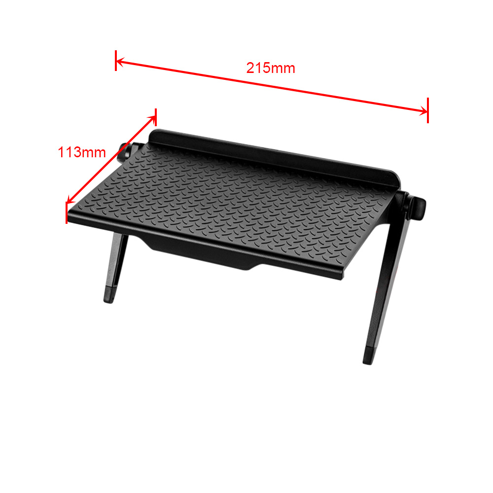 TV-scherm Top Opbergplanken Verstelbare Monitor Opbergrek Computer Desktop Display Stand TV Router Opbergrek Organizer: WHITE