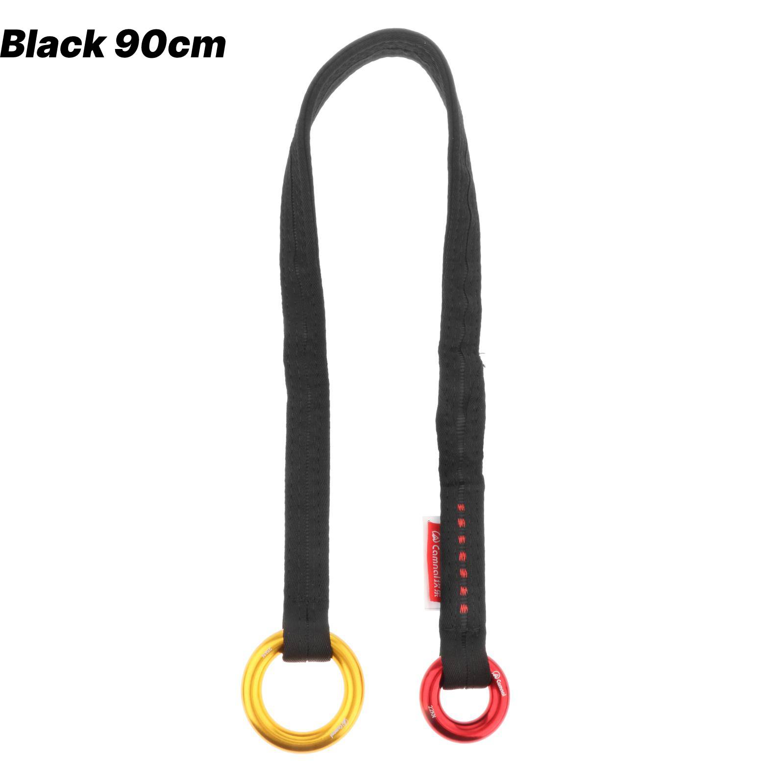 Tree Arborist Climbing Rope Friction Saver Loop Gear Equipment 90/120cm Aroborist Retrievable Anchor: Blue