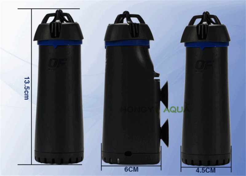 OF Cyclone degreaser Fish tank intelligent Water surface membrane filtration Aquarium supplies Oil film processor