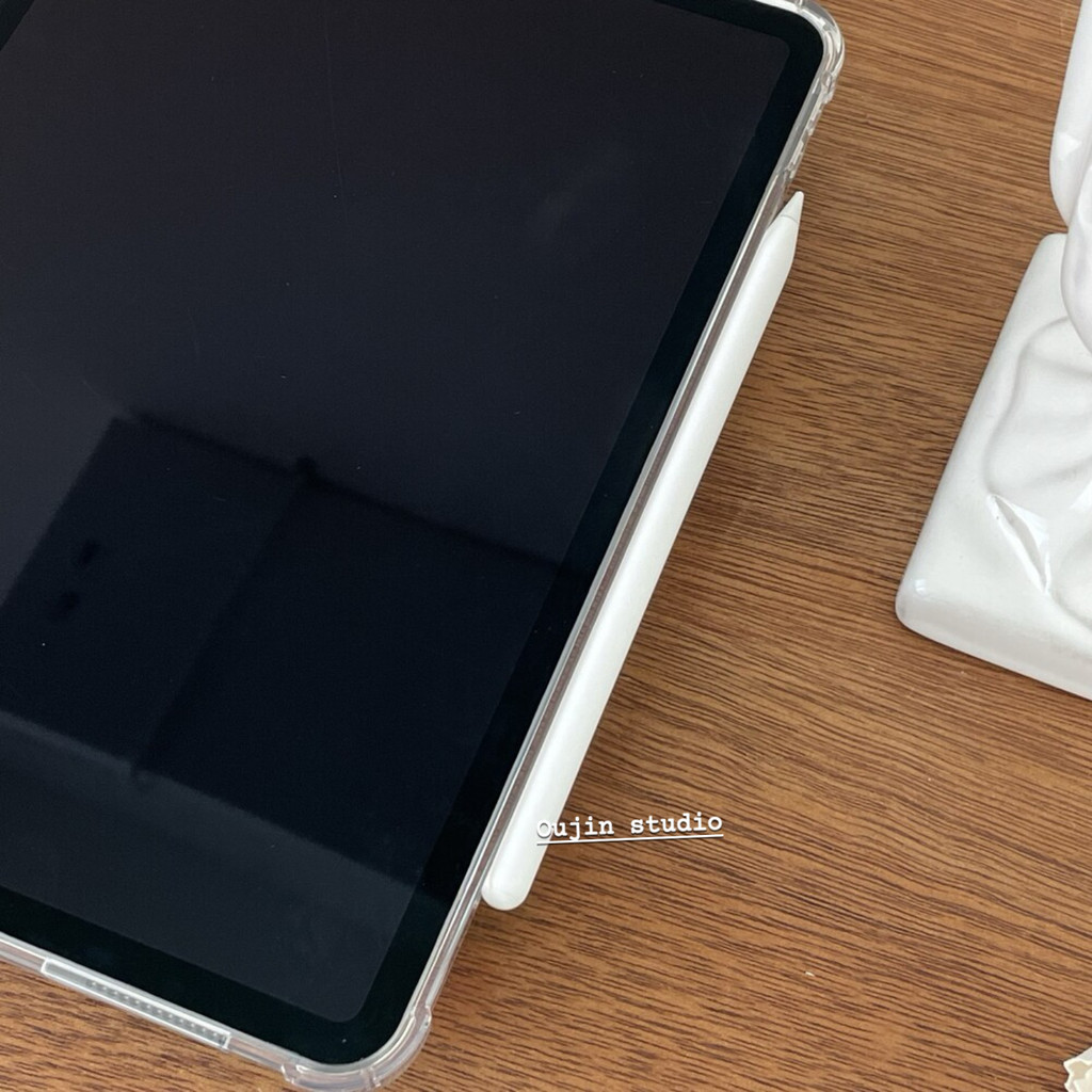 blue star ipad protective cover ipad flat protective cover with pen slot bracket 11 air6 soft shell protective cover