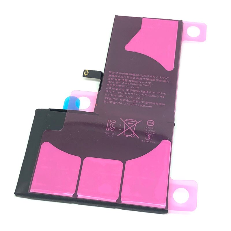X 0 cycle seal oem high capacity mobile phone battery pack For apple iphone X iphoneX batteries battery lot