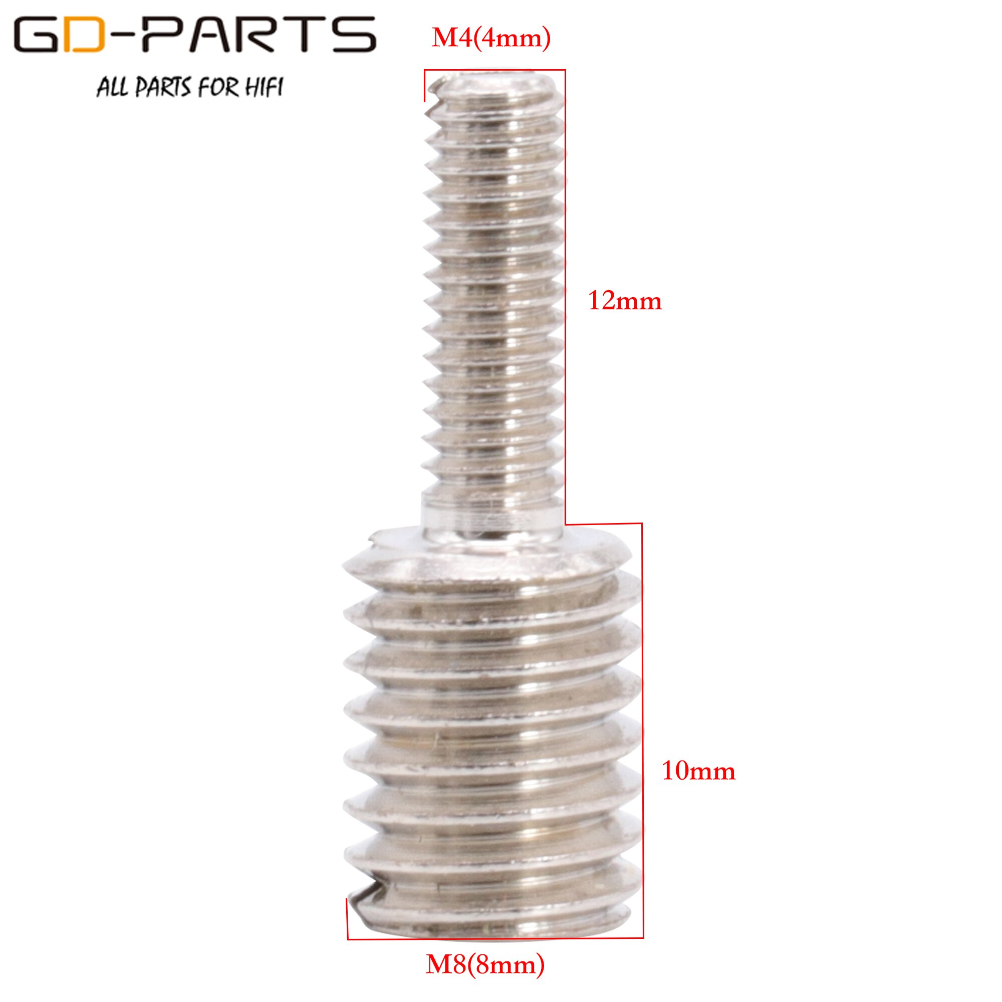 Puur Messing M8 om M6 conversie schroef variabele diameter schroef versterker voetzool installatie schroef M8 om M4