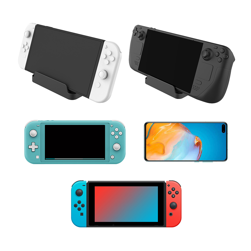Handy-spielkonsolenhalterung für steam deck / ns switch oled/lite standfuß für switch/steam deck / handy-dock