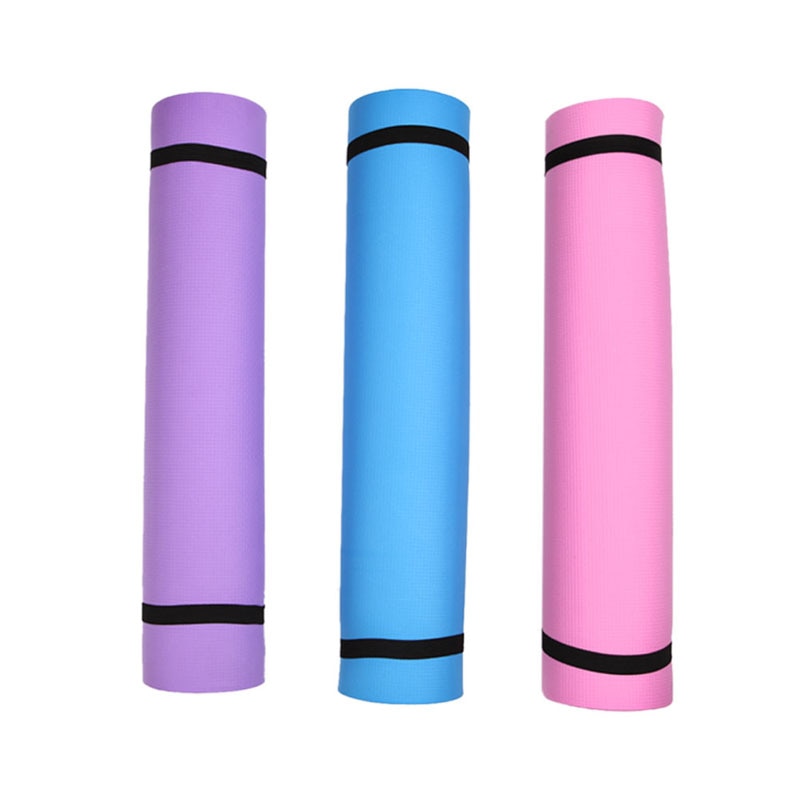 Strapazierfähige, 4mm cm dicke yogamatte mit rutschfester oberfläche – ideal für training, gesundheit, gewichtsverlust und fitness.