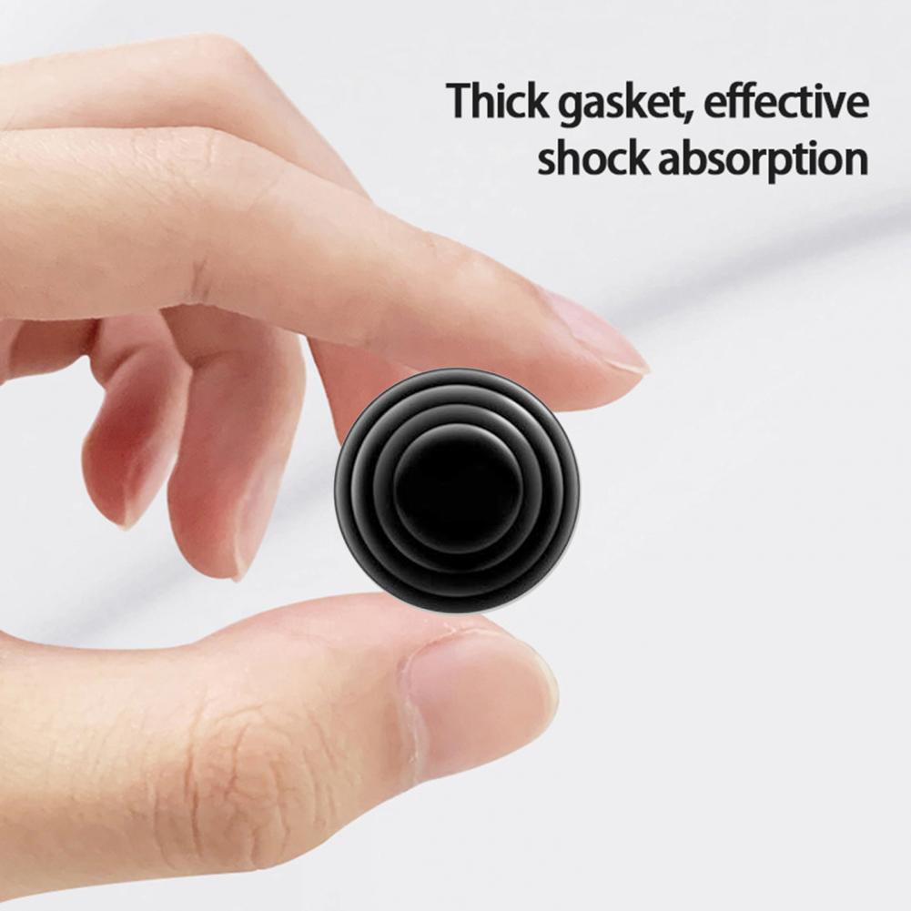 Para Auto silicona 10 Uds amortiguador Universal de alta resistencia no encogimiento pegatinas de choque de puerta de coche amortiguador para Auto