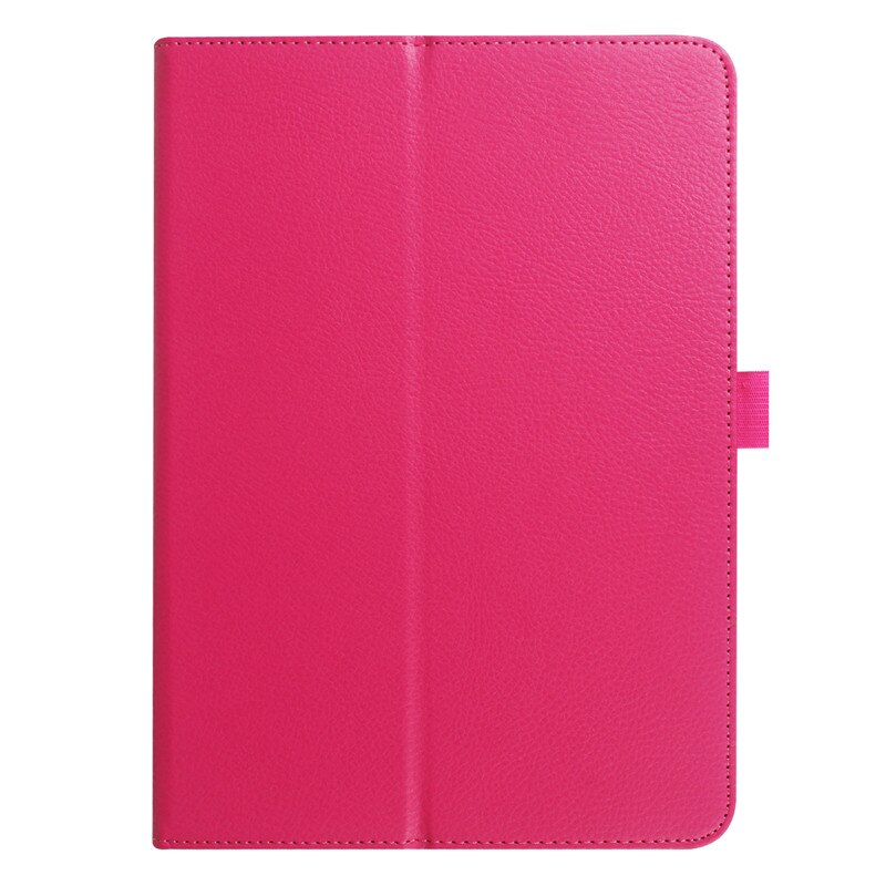 Case for Samsung Galaxy Tab S3 9.7 T820 T825 Slim Folding Stand Cover PU Case for Samsung Tab S3 9.7 SM-T820 SM-T825 Tablet Case: Rose Red