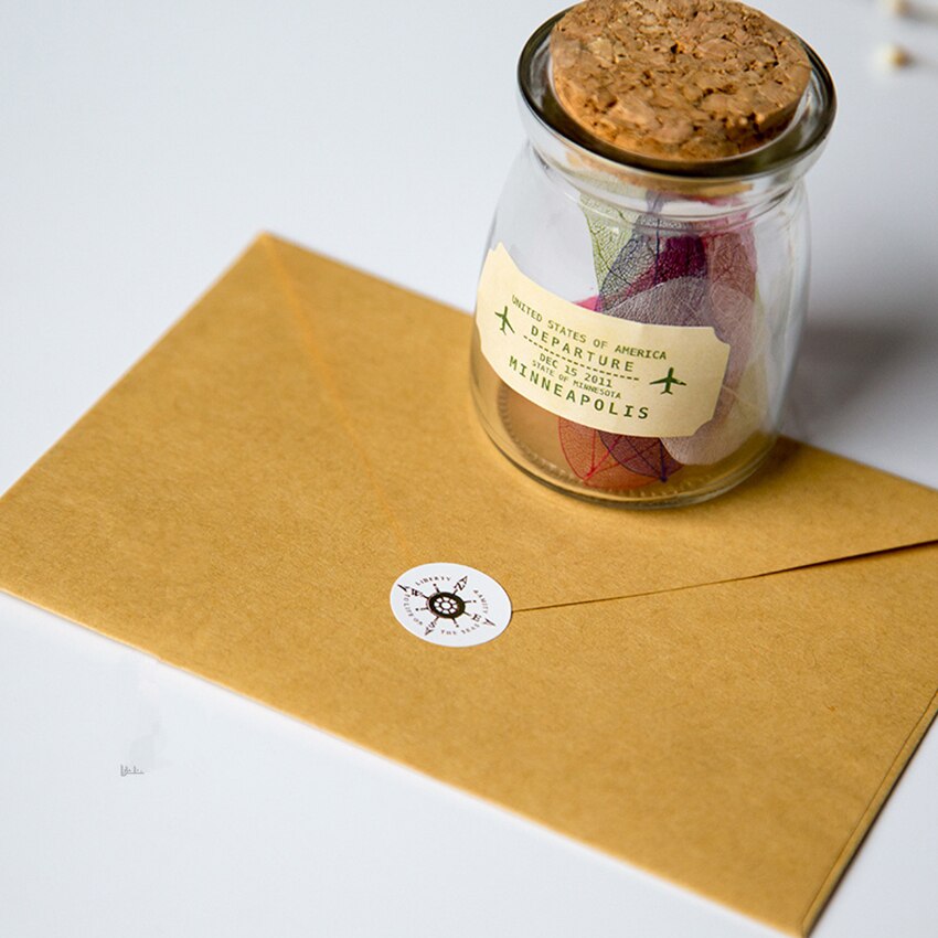 10 Stks/partij Kraft Enveloppen Kleine Bruin Kraftpapier Enveloppen Geschikt Voor Visitekaartjes, Uitnodigingen, Postkaart, Brief Zakken