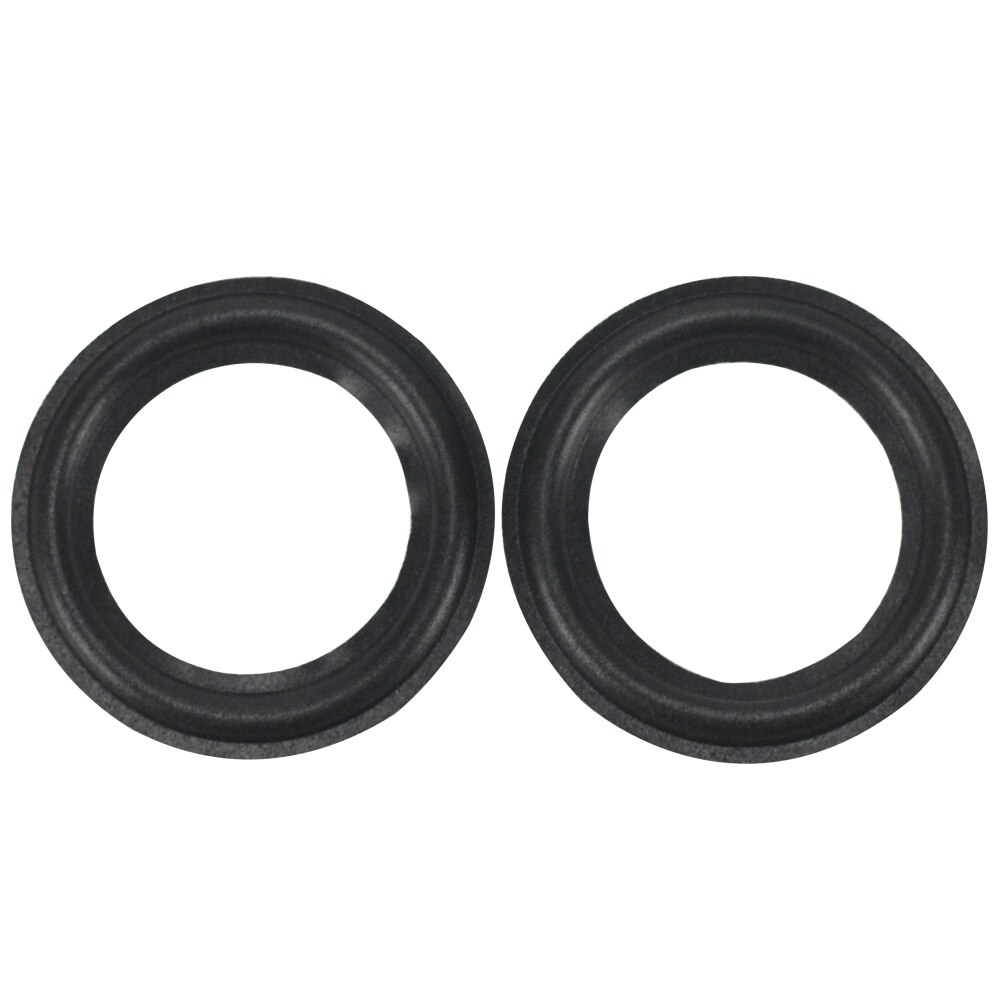 Ghxamp 3 tommer højttaler skum reparation højttaler surround diy svamp sidekant ring cirkel tilbehør 2 stk.