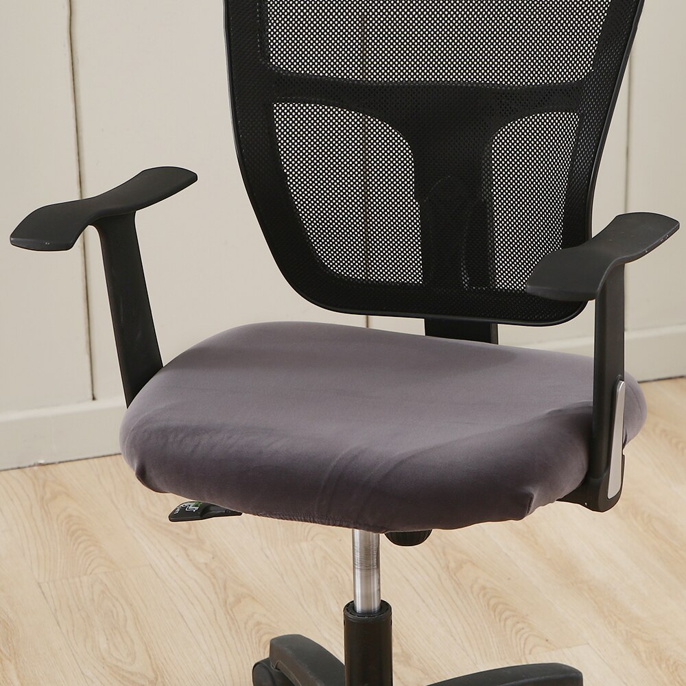Plain Chair Cover Gaming Office Chairs Armchair Removable Computer Case Anti-dirty Cushion Covers Desk Seat Universal Size Home: G214975