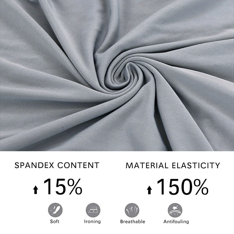 4 stk 1 sete tøye ut hvilestoltrekk spandex lenestoltrekk stue hvilestol sofatrekk sofa slipcover elastisk