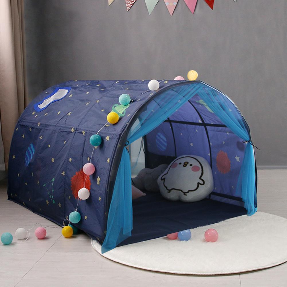Kinderen Bed Tent Spel Huis Baby Thuis Tent Jongen Meisje Veilig Huis Tunnel Tent Meisjes Roze Baby Tent carpas Infantiles