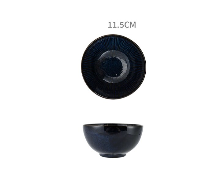 Salad Plate Inlay Dinner Dish Cartoon Pattern Steak Plates Home Hotel Ceramic Food Dishes Tray Pasta Restaurant Dish: 004