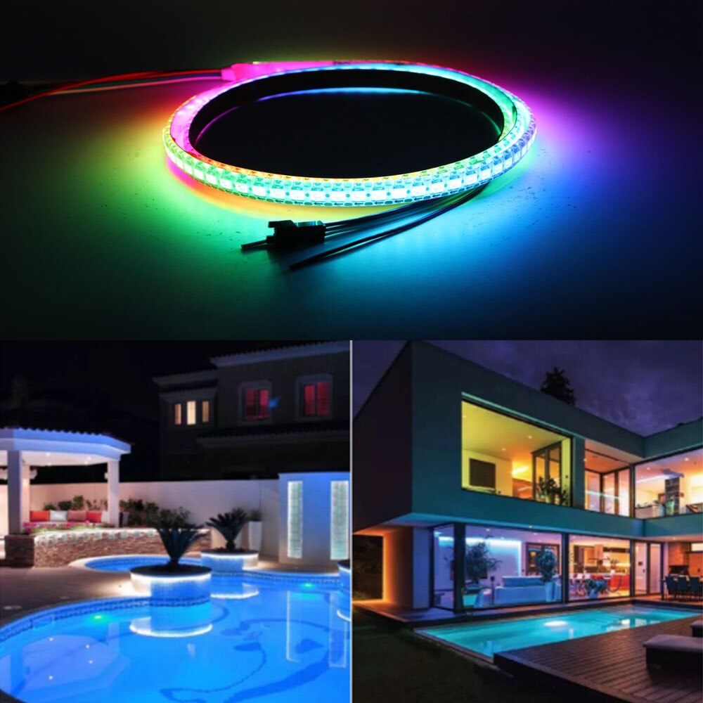 WS2812B WS2811 RGB LED Strip SP108E WiFi Magic Controller WS2813 WS2815 Etc LED Module Light Smart APP Wireless Control DC5-24V