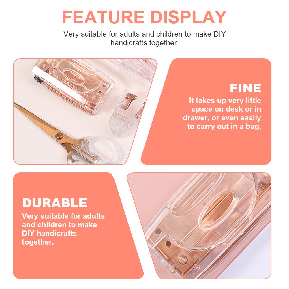 Office Hole Puncher Multi-function Puncher Household Planner Puncher Office Stationery