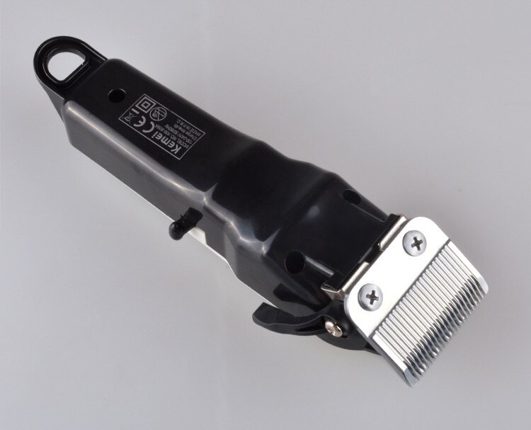 Kemei KM-809A profissional máquina de cortar cabelo display lcd casa recarregável aparador cortar cabelo cortador ferramenta estilo