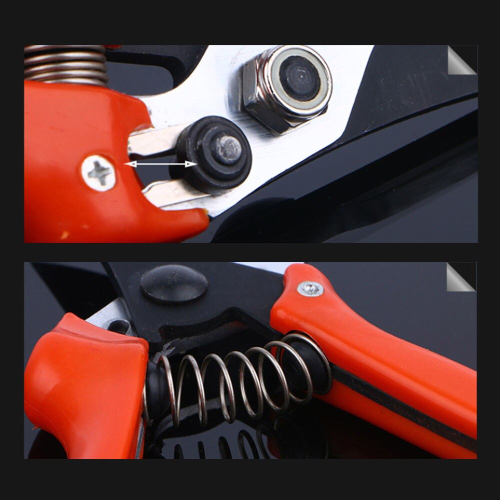 Garden High Carbon Pruning Shear Steel Scissors Gardening Plant Scissor Branch Pruner Trimmer Tools 1pc