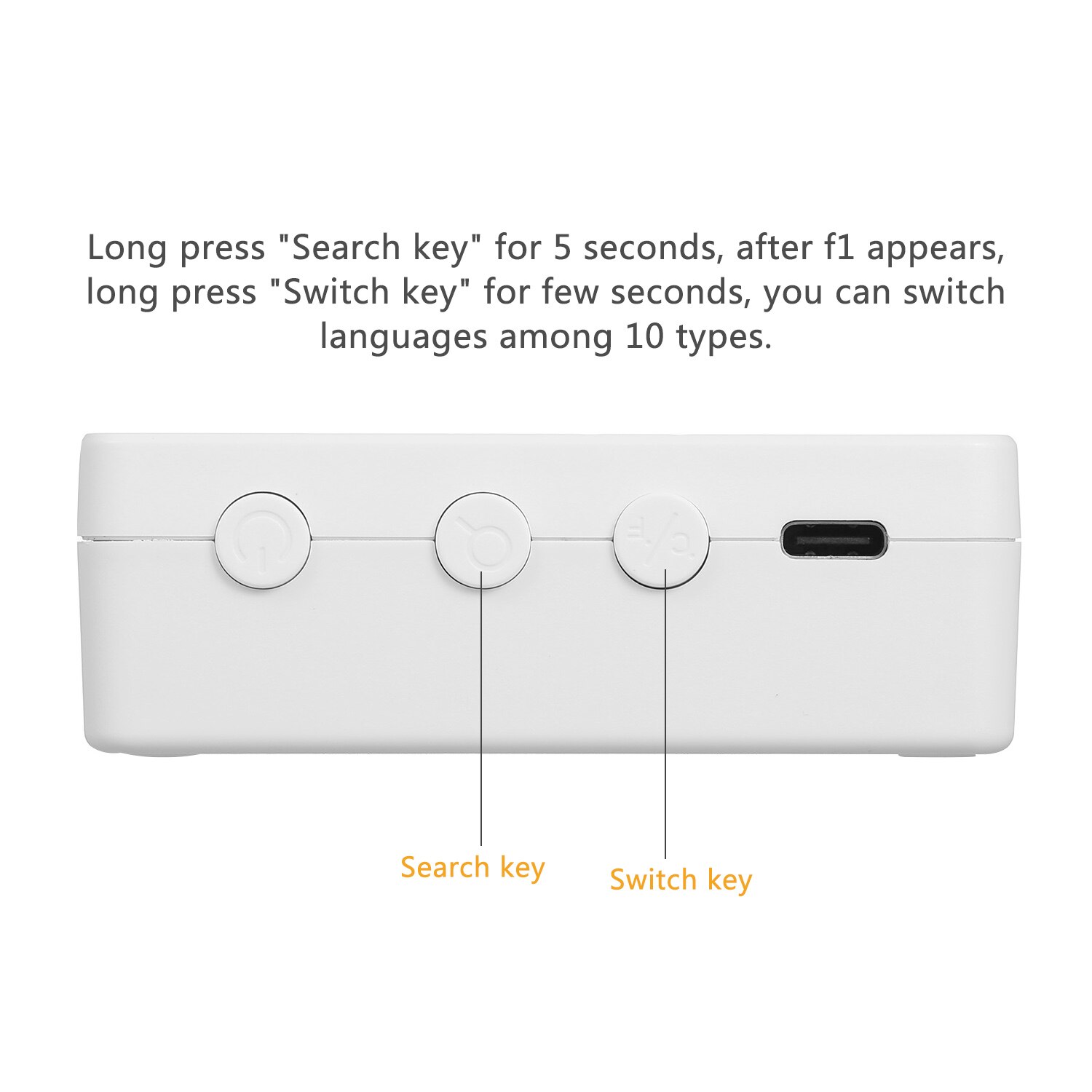 Non-contact Thermometer/Wall-Mounted Thermometer Infrared Sensor Digital Screen Memory Function Celsius Fahrenheit Conversion