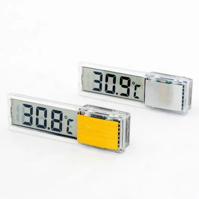 Termómetro Digital LCD electrónico para acuario, medidor de temperatura para pecera, accesorios para pecera, 1 piezas