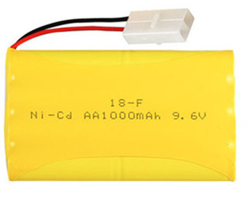 Batería ni-cd Ni-MH de 9,6 V, 700mAh, 800mAh, 1000mAh, 1400mah, 1800mAh, 2800mAh: Blanco