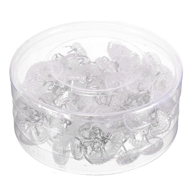 100 sztuk wyczyść głowice wkręty naprawiono zapięcie robić tapicerki koce krzesło sofa udekoruj naprawione luźne draperie szpilki